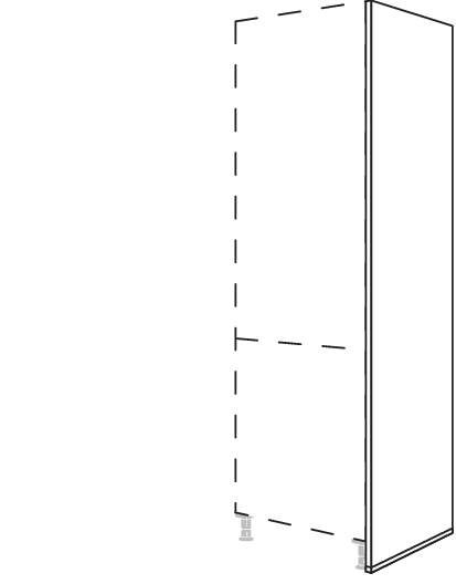XL-Abschlusswange HWA10-3X