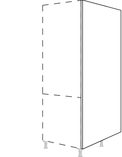 Wange für Raumplanung in Korpushöhe HWKR50-2