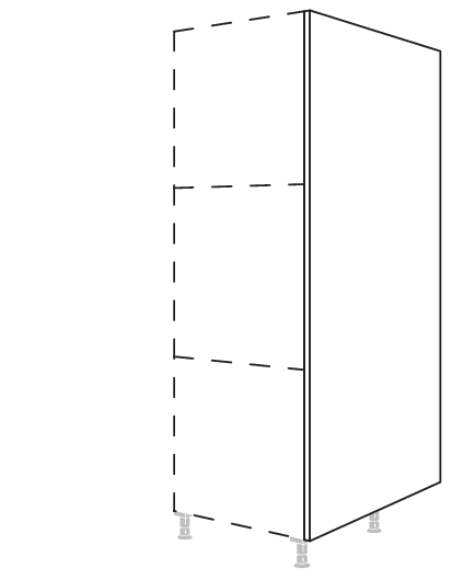 Wange für Raumplanung in Korpushöhe HWKR50-3