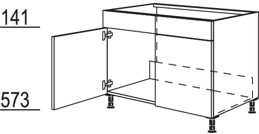 Spülenschrank SPU100