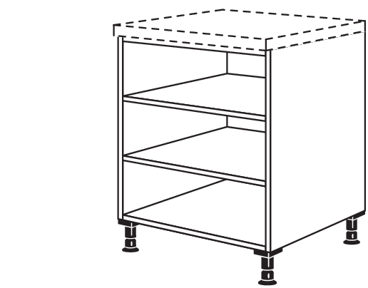 Unterschrankregal UR15