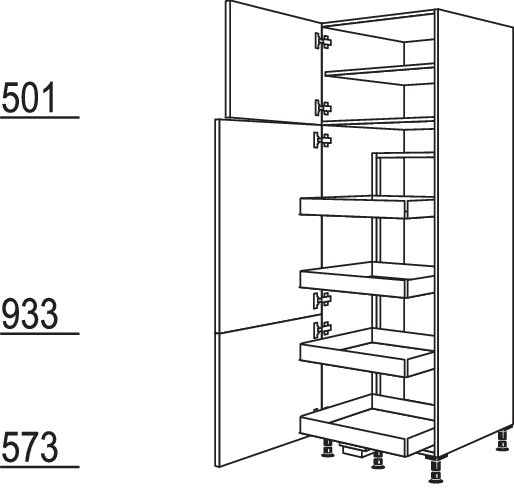 Vorratsschrank Cargo HC50-1