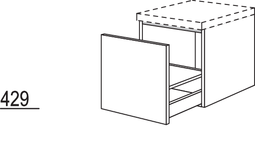 Auszugschrank BUA40-43
