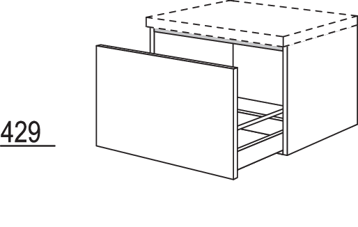 Auszugschrank BUA60-43