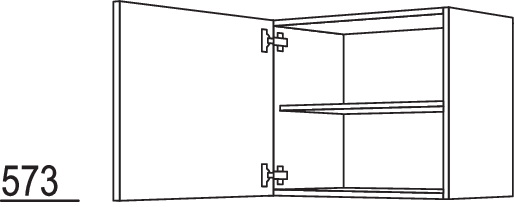 Wandschrank W100-58