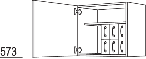 Wandschrank WS30-58