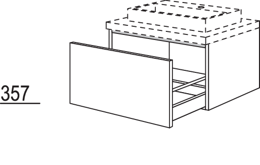 Waschtischschrank BWA60-36