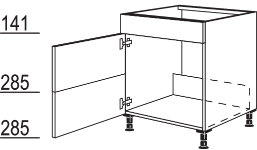 Spülenschrank SPUV2DA40