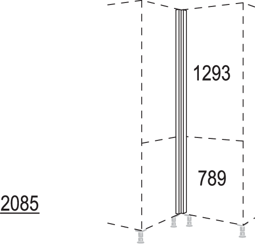 XL-Winkelpassstück NHPE-1X