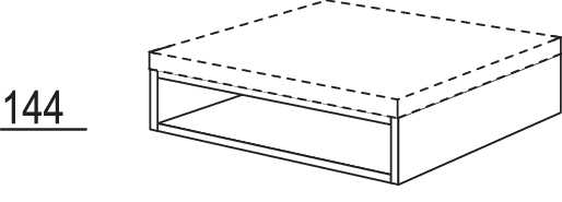 Aufsatzregal URMA100-14
