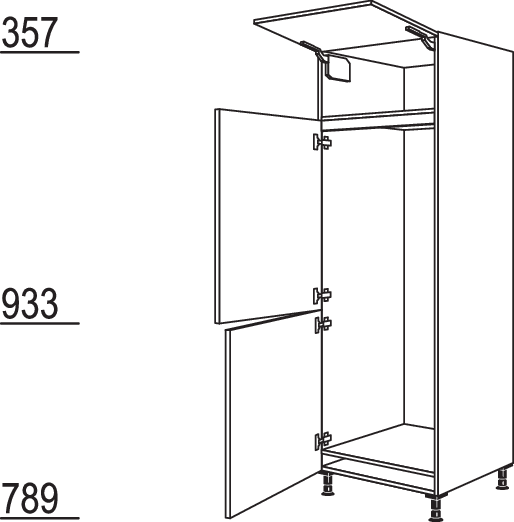 XL-Geräte-Umbau Kühl-Gefrierautomat GD145-1X