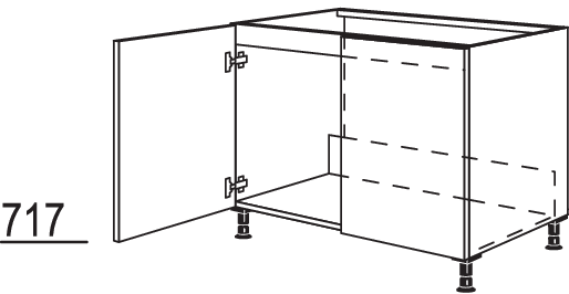 Spülenschrank SPUD100