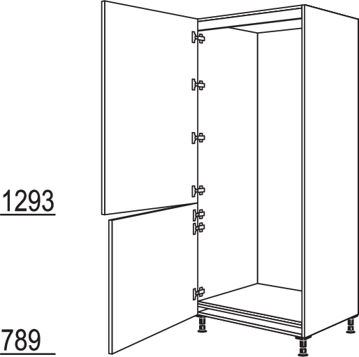 XL-Geräte-Umbau Kühl-Gefrierautomat GD194-76-1X