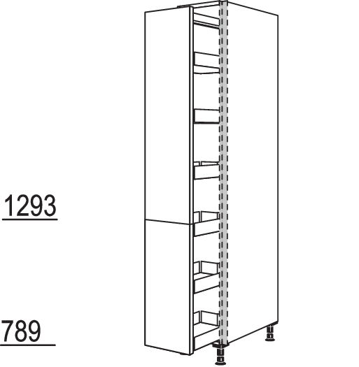 XL-Apothekerschrank NHSA30-1X