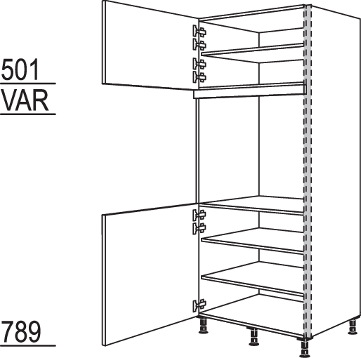 XL-Geräte-Umbau Backofen NGSDAO76-1X