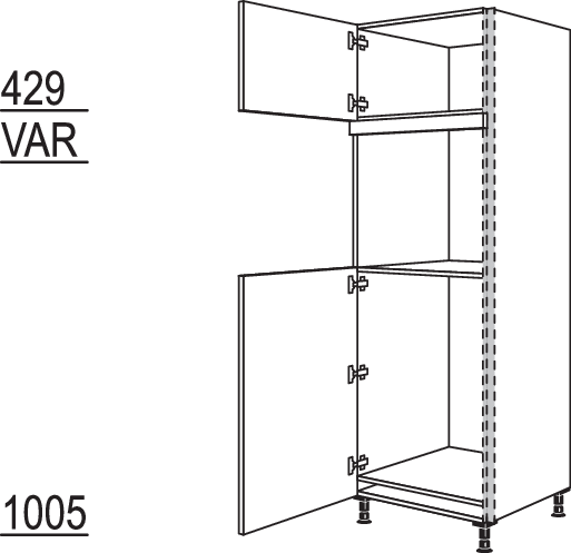 XL-Geräte-Umbau Kühlautomat und Backofen NGS88O-1X