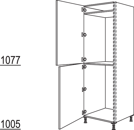 XL-Geräte-Umbau Kühl- und Gefrierautomat NGS88-88-1X