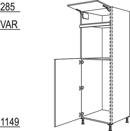 XL-Geräte-Umbau Kühlautomat und Backofen NGS103O-1X
