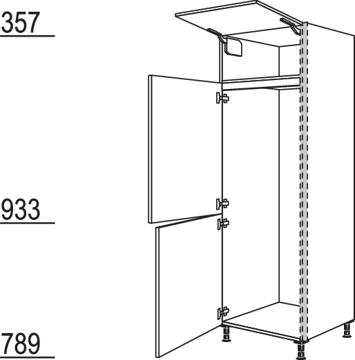XL-Geräte-Umbau Kühl-Gefrierautomat NGS145-1X