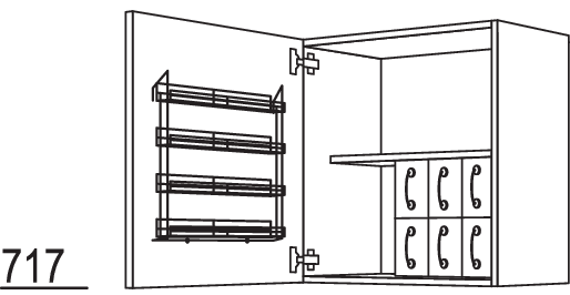 Wandschrank WSG30-1