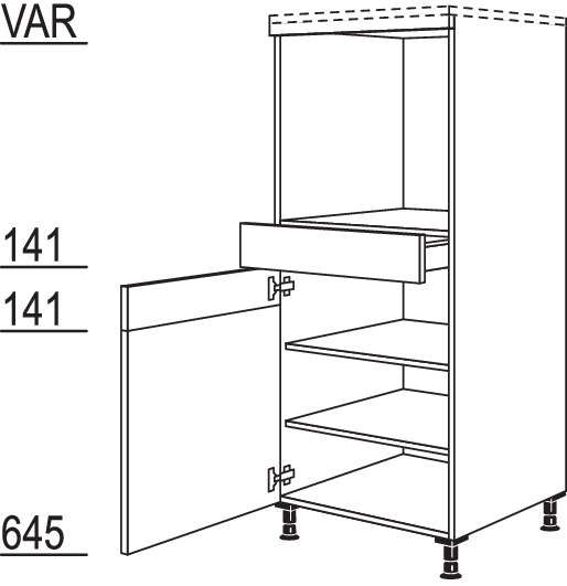 XL-Geräte-Umbau Backofen GOS-X