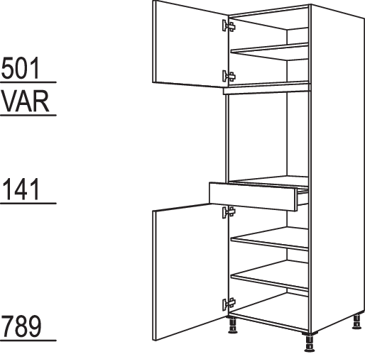 XL-Geräte-Umbau Backofen GDOS-1X