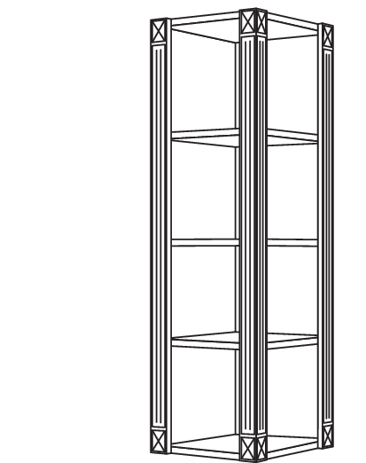 Abschlussregal Landhaus ARA-PI-1
