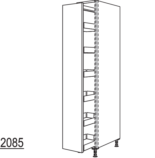 Apothekerschrank NHSAF30-2