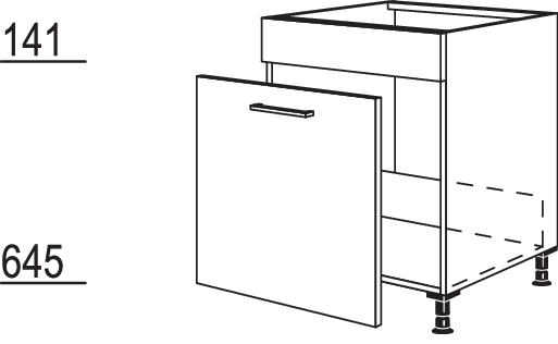 XL-Spülenschrank SPUA60-X