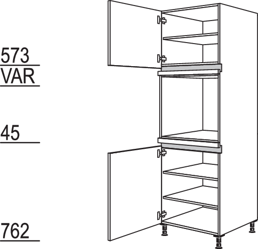 XL-Geräte-Umbau Backofen NGO-1X