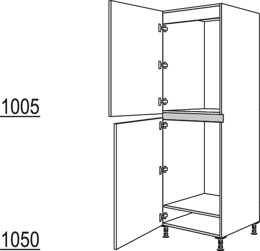 XL-Geräte-Umbau Kühl- und Gefrierautomat NG88-88-1X