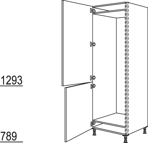 XL-Geräte-Umbau Kühl-Gefrierautomat NGS194-1X