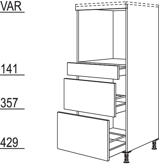 XL-Geräte-Umbau Backofen GDOS2A-X