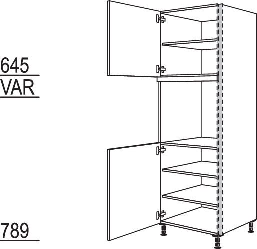 XL-Geräte-Umbau Backofen NGSO-1X