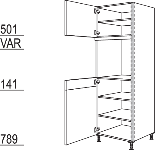 XL-Geräte-Umbau Backofen NGSOV-1X
