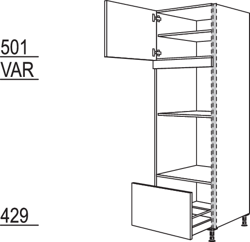 XL-Geräte-Umbau Backofen und Dampfgarer / Kompaktgerät NGSDKOA-1X