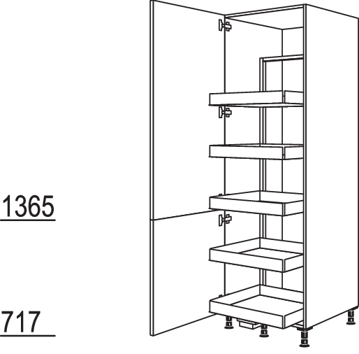 Vorratsschrank Cargo HDC60-2