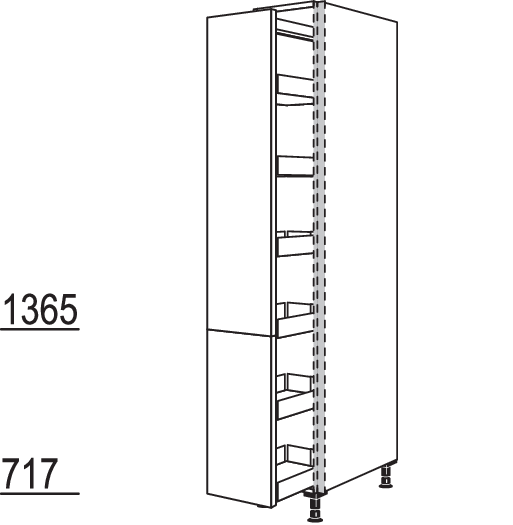 Apothekerschrank NHSA30-2