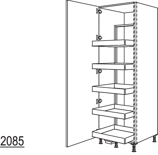 Vorratsschrank Cargo NHSCF60-2