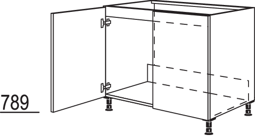 XL-Spülenschrank SPUD100-X