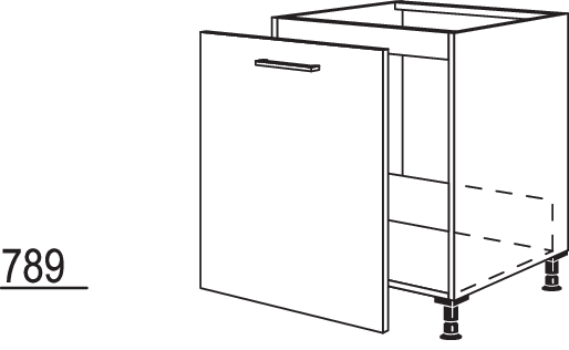 XL-Spülenschrank SPUAD60-X