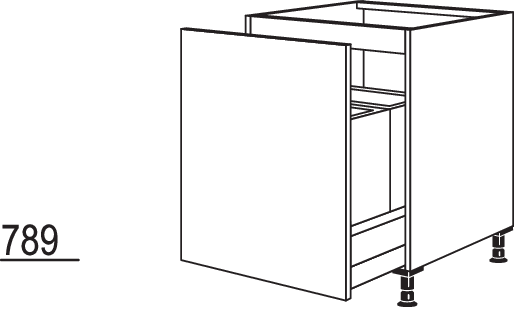 XL-Spülenschrank Separato-K SPUDA-ASK60-X