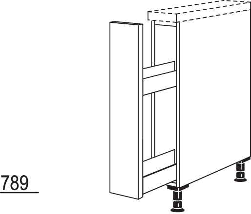 XL-Auszugschrank UA15-X