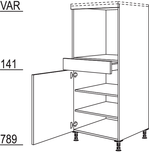 XL-Geräte-Umbau Backofen GDOS-X