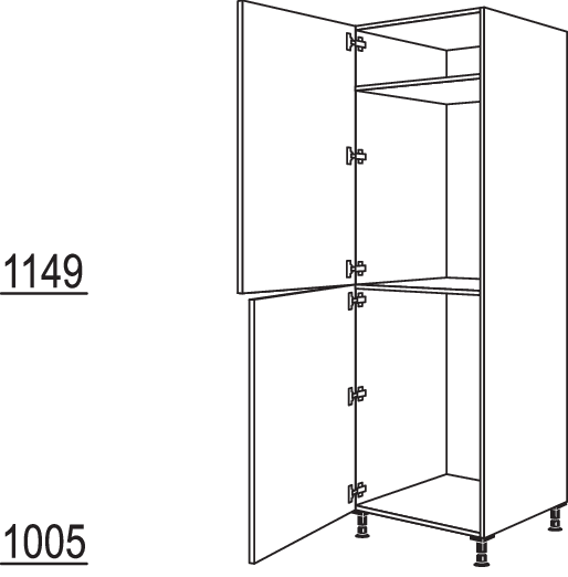 XL-Geräte-Umbau Kühl- und Gefrierautomat G88-88-2X