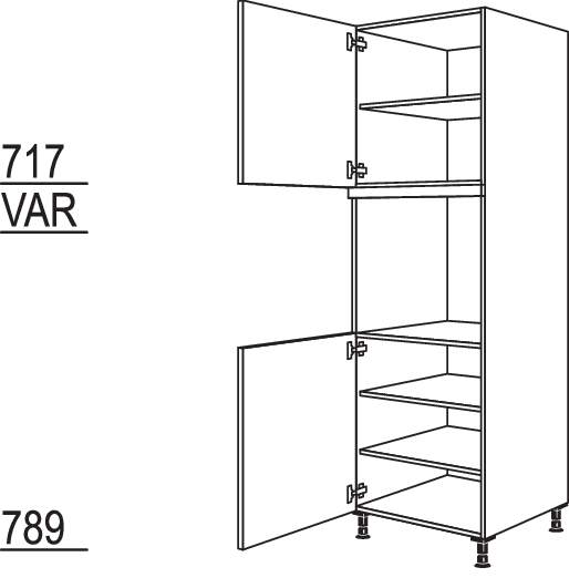 XL-Geräte-Umbau Backofen GO-2X