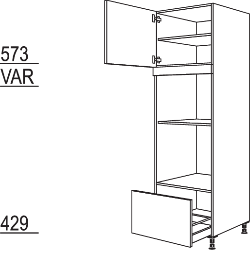 XL-Geräte-Umbau Backofen und Dampfgarer / Kompaktgerät GDDKOA-2X