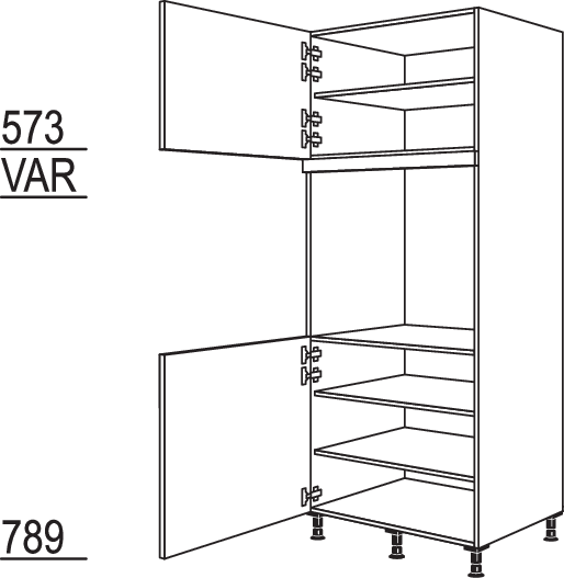 XL-Geräte-Umbau Backofen GDAO76-2X