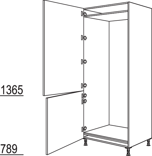 XL-Geräte-Umbau Kühl-Gefrierautomat GD194-76-2X
