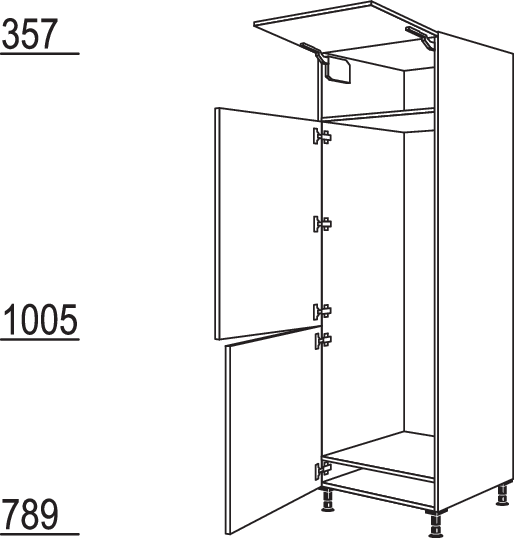 XL-Geräte-Umbau Kühl-Gefrierautomat GD158-2X